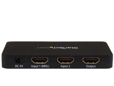 StarTech VS221HD4K 2-Way HDMI 4K Switcher with MHL Support