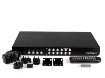 StarTech VS424HDPIP 4x4 HDMI Matrix Switch with Picture-and-Picture