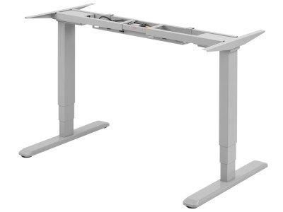 Acava EDF12DS Dual Motor Electric Height Adjustable Sit-Stand Desk Frame - Silver
