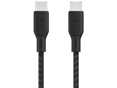 Belkin CAB014BT2MBK BoostCharge 2m USB-C to USB-C 100W Cable - Black
