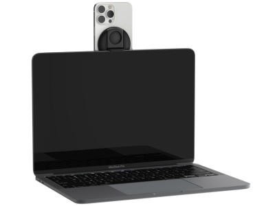 Belkin iPhone Mount with MagSafe for MacBook - Black - MMA006BTBK
