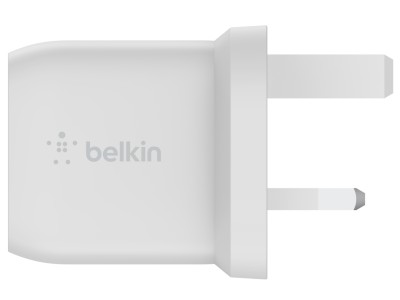 Belkin BoostCharge Pro 45W Dual USB-C PPS Wall Charger - White - WCH011MYWH