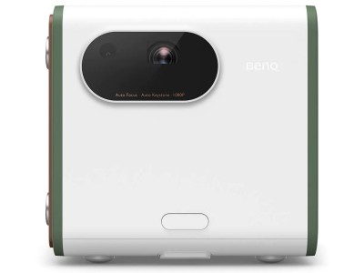 BenQ GS50 Projector - 500 Lumens, 16:9 Full HD 1080p HDR, 1.21:1 Throw Ratio - Outdoor LED Lamp-Free Portable, Android TV & Bluetooth