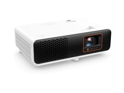 BenQ X500i Projector - 2200 Lumens, 16:9 4K UHD HDR, 0.69-0.83:1 Throw Ratio - 4LED Lamp-Free Short Throw, Android TV & Bluetooth