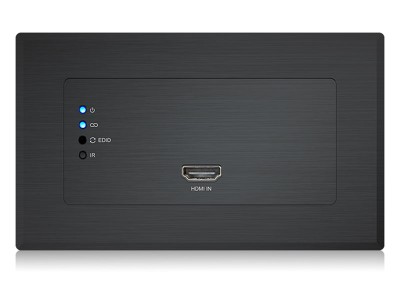 BluStream HEX11WPB-TX HDMI Wall Plate HDBaseT™ Transmitter with 70m (4K up to 40m)