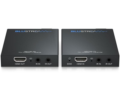 BluStream HEX70SL-KIT Slimline HDBaseT™ Extender Set - 70m (4K up to 40m)