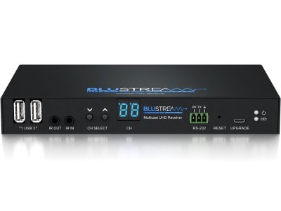 BluStream IP200UHD-RX IP Multicast UHD Video Receiver over 1GB Network - Up to 100m