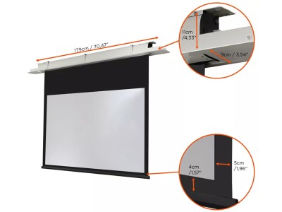 Celexon Recessed Expert 16:10 Ratio 160 x 100cm Ceiling Recessed Electric Projector Screen - 1090549