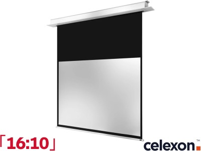 Celexon Recessed Professional Plus 16:10 Ratio 300 x 187cm Ceiling Recessed Electric Projector Screen - 1000000888