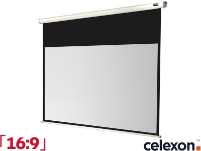 Celexon Manual Economy 16:9 Ratio 220 x 124cm Pull-Down Projector Screen - 1090039
