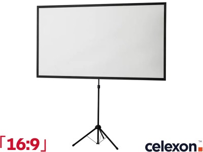 Celexon Tripod Ultra Light 16:9 Ratio 199 x 112cm Portable Tripod Projector Screen - 1091741