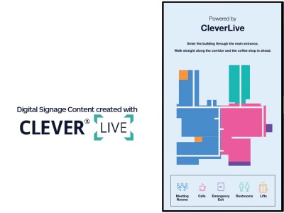 CleverTouch CTL-55DS94KV2 55" 4K CM Pro CleverLive Digital Signage Display