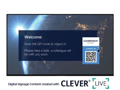 CleverTouch CTL-65DS94KV2 65" 4K CM Pro CleverLive Digital Signage Display