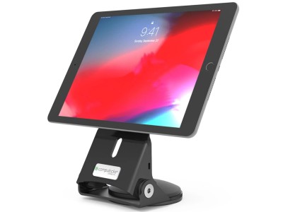 Compulocks 189BGRPLCK - Hand Grip and Dock Universal Security Tilting POS Stand for all iPads and Tablets - Black