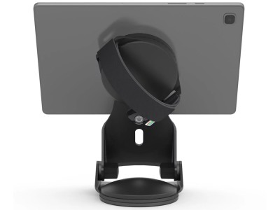 Compulocks 189BGRPLCK - Hand Grip and Dock Universal Security Tilting POS Stand for all iPads and Tablets - Black