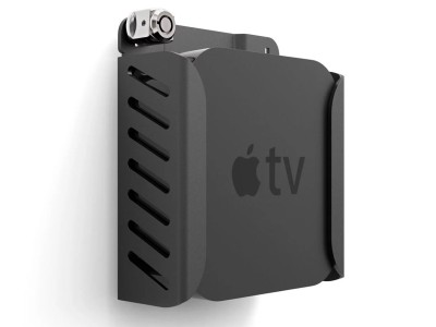 Compulocks ATVEN35 Lockable Security Mount for older Apple TV HD & Apple TV 4K models - Cable Not Included