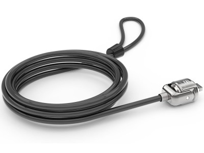Compulocks CL15 - Universal Laptop Lock Keyed Security Cable Lock - Black