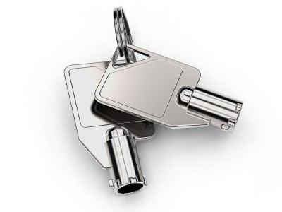 Compulocks CL15W - Universal Laptop Lock Keyed Security Cable Lock - White