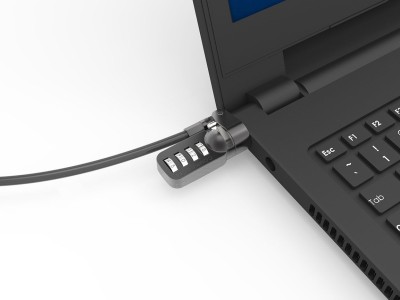 Compulocks CL37 - Universal Combination Lock Security Laptop Cable Lock - Black