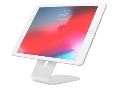 Compulocks HoverTab Security Lockable Tablet Display Stand for all iPads, Tablets and Smartphones - White