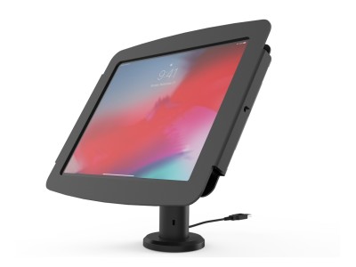 Compulocks TCDP04299PSENB - Space Enclosure and Rise 10cm Stand for all specified 12.9" iPad Pros - Black