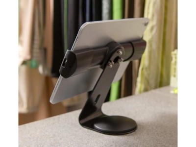 Compulocks UCLGSTDB - Universal Security Cling Tablet Stand for all iPads and Tablets up to 13” - Black