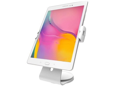 Compulocks UCLGSTDW - Universal Security Cling Tablet Stand for all iPads and Tablets up to 13” - White