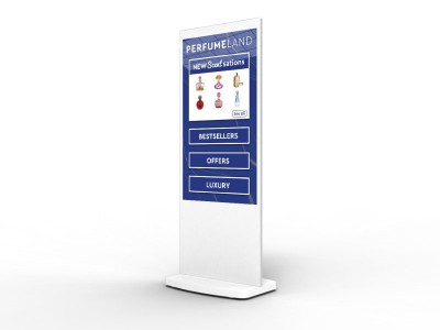 Digital Advertising DAL50HD9-TW 50” Freestanding PCAP Touchscreen Totem with Android