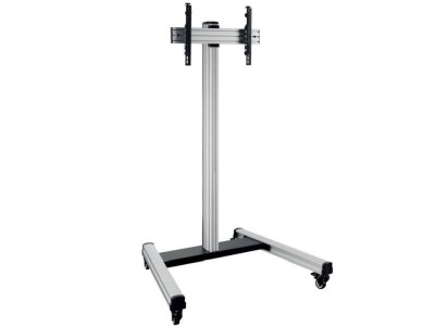 Digital Advertising DAS02B04T01NT Tilting Mobile Display Trolley for up to 75” & 65Kg in Weight 