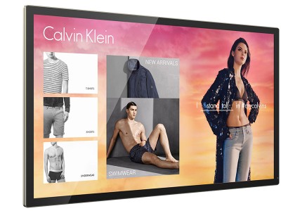 Digital Advertising DAWP43B 43” Interactive PCAP Digital Signage Display with Windows 10 Pro