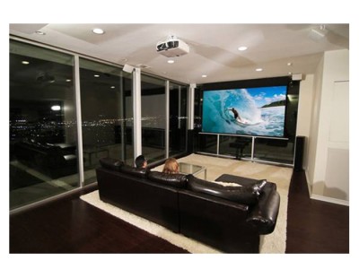 Elite Screens Evanesce Tab-Tension 16:9 Ratio 298.9 x 168.1cm Ceiling Recessed Projector Screen - ITE135HW3-E12 - Tab-Tensioned
