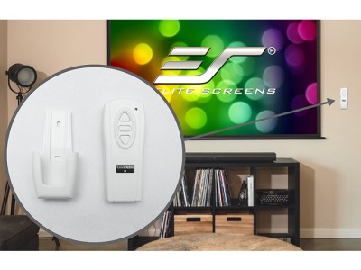 Elite Screens Spectrum 16:9 Ratio 277 x 156cm Electric Projector Screen - ELECTRIC125H - White Case