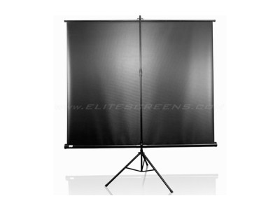Elite Screens Tripod 4:3 Ratio 170 x 127cm Portable Tripod Projector Screen - T84UWV1 - Black Frame