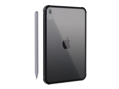 Epico 63110101300002 Hero Case for iPad Mini 8.3" Gen6 2021 - Clear / Black