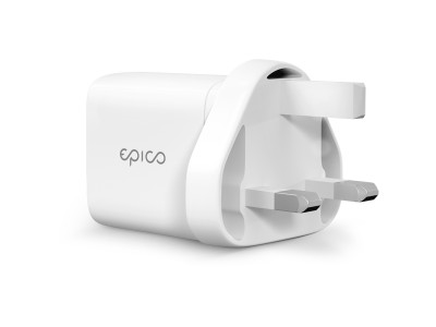 Epico 45W Dual USB-C Wall Charger - White - 9915101100147