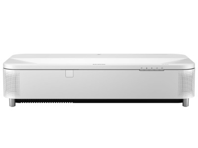 Epson EB-810E Projector - 5000 Lumens, 16:9 Full HD 1080p, 0.16-0.40:1 Throw Ratio - 4K-Enhancement Laser Lamp-Free Ultra Short Throw with Wireless & Miracast