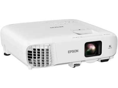 Epson EB-992F Projector - 4000 Lumens, 16:9 Full HD 1080p, 1.32-2.14:1 Throw Ratio - Wireless & Miracast