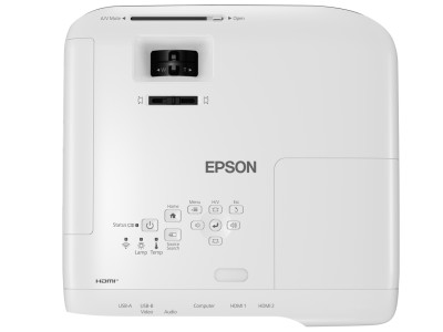 Epson EB-FH52 Projector - 4000 Lumens, 16:9 Full HD 1080p, 1.32-2.14:1 Throw Ratio - 240Hz Refresh Rate, Wireless & Miracast