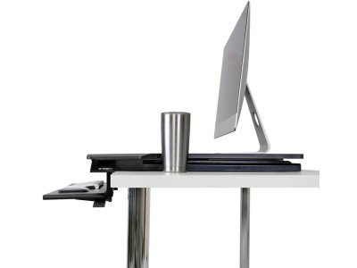 Ergotron 33-467-921 WorkFit-TX Sit-Stand Desktop Workstation - Black
