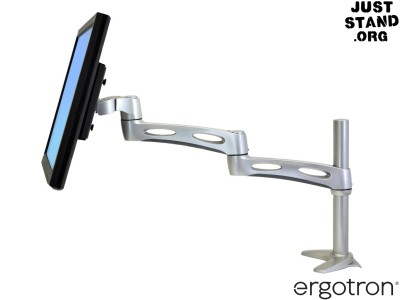 Ergotron 45-235-194 Neo-Flex Extend LCD Arm - Silver - for Screens up to 24" and below 9.1kg