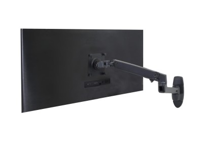 Ergotron 45-243-224 LX Wall Mount LCD Monitor Arm - Black - for Screens up to 34" and below 11.3kg
