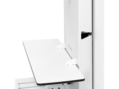 Ergotron 61-080-062 StyleView® Sit-Stand Patient Room Vertical Lift - White