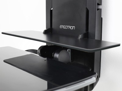 Ergotron 61-080-085 StyleView® Sit-Stand Patient Room Vertical Lift - Black