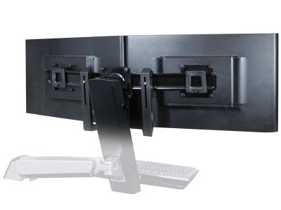 Ergotron 97-783 Dual Monitor & Handle Upgrade Kit