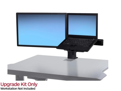 Ergotron 97-933-085 WorkFit LCD and Laptop Upgrade Kit - Black