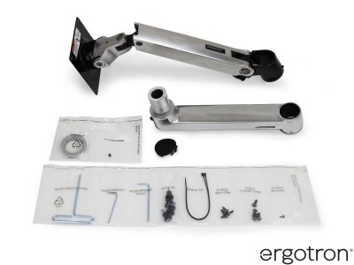 Ergotron 97-940-026 LX Arm, Extension and Collar Kit - Silver