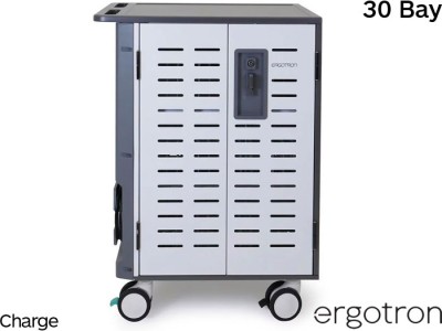 Ergotron Zip40 Charging Cart for 30 Laptops, Chromebooks or Netbooks
