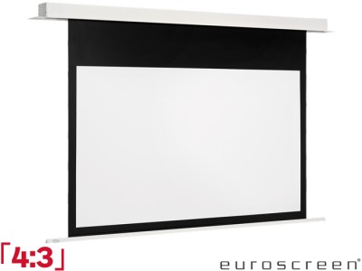 Euroscreen Sesame 2.1 4:3 Ratio 210 x 157.5cm Ceiling Recessed Projector Screen - SEZ2217-V - Smart Motor