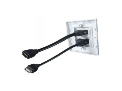 FastFlex HDMI & USB-B Installation Kit with 10 Metre Cables - FFCABKITSG10-B