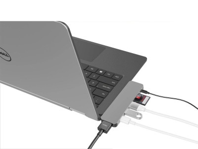 HYPER GN21D SOLO USB-C to 7-in-1 Hub - Space Grey